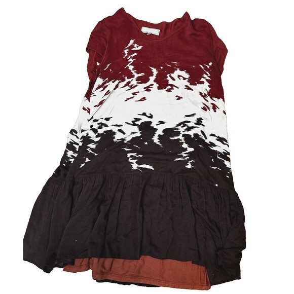 Double D Ranch Dress Large  Pinto Paint Wild Horse Western  Cowgirl - Picture 5 of 7